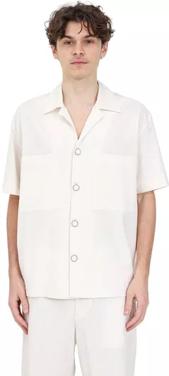 I'm Brian Κοντομάνικο Πουκάμισο Panna White