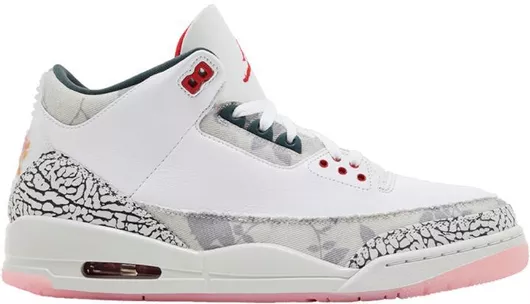 Jordan Retro White / Fire Red / Off White / Vintage Green / Rose