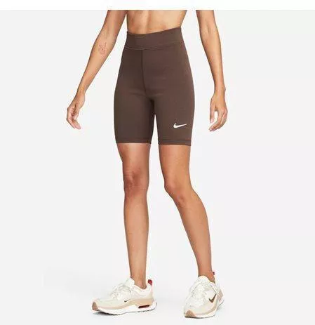 Nike Training Γυναικείο Κολάν-Σορτς Καφέ