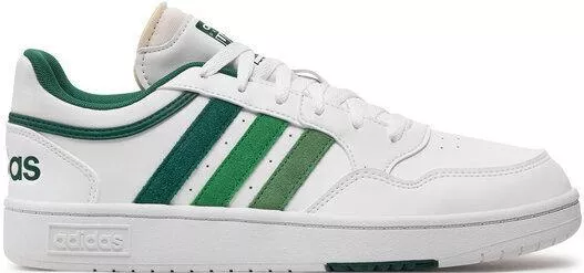 adidas Hoops 3.0 Cloud White / Collegiate Green / Green