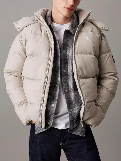 Calvin Klein Μπουφάν Puffer Flint Gray