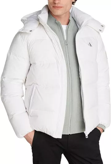 Calvin Klein Μπουφάν Puffer Λευκό