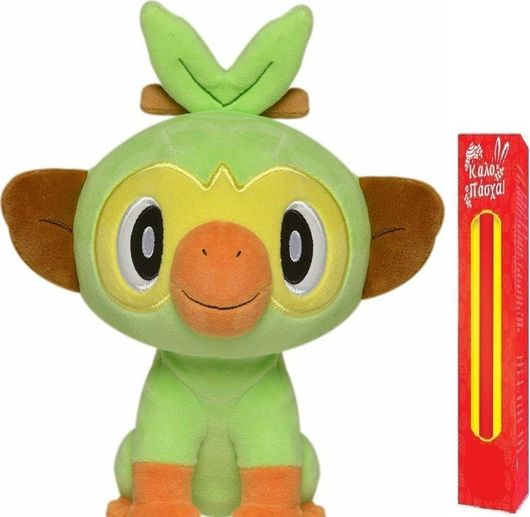 Παιχνιδολαμπάδα Jazwares Pokemon Grookey για 2+ Ετών