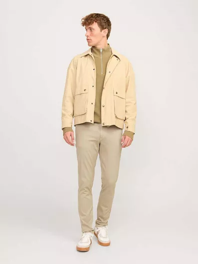 Jack & Jones Ανδρικό Παντελόνι Μπεζ