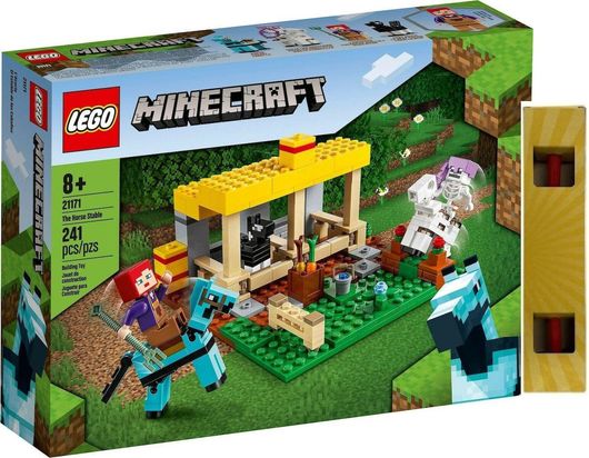 Παιχνιδολαμπάδα Lego Minecraft: The Horse Stable Ο Στάβλος Των Αλόγων