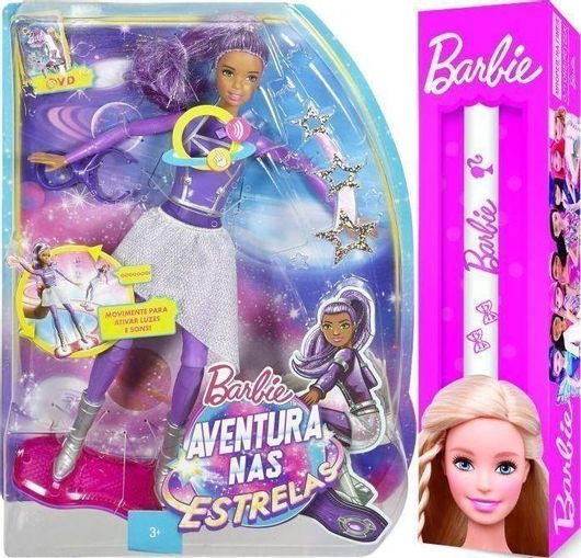 Παιχνιδολαμπάδα Mattel Barbie Στην Περιπέτεια Του Διαστήματος-Σάλλυ για 3+ Ετών