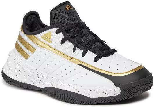 adidas Front Court Cloud White / Core Black / Gold Metallic