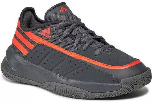 adidas Front Court Carbon / Grey Six / Solar Red