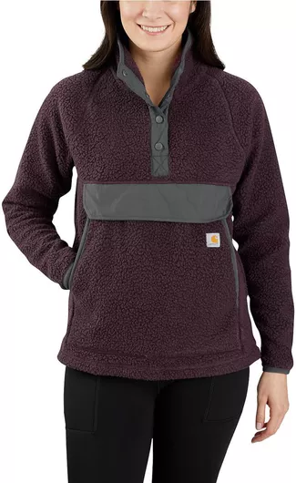 Carhartt Μακρυμάνικο Γυναικείο Πουλόβερ Μοβ