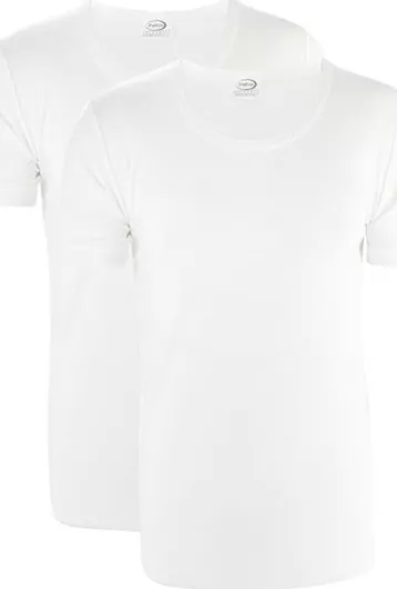 Palco 6/624 Ανδρικές Φανέλες Κοντομάνικες Λευκό 2Pack