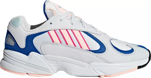 adidas YUNG-1 Chunky Sneakers Beige / Clear Orange / Collegiate Royal