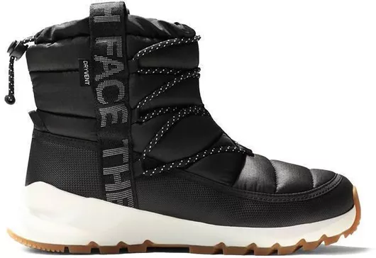 The North Face Thermoball Γυναικείες Μπότες Χιονιού με Γούνα Μαύρο