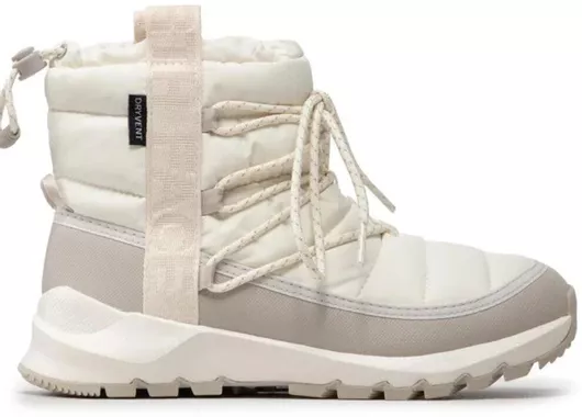 The North Face Thermoball Γυναικείες Μπότες Χιονιού με Γούνα Μπεζ