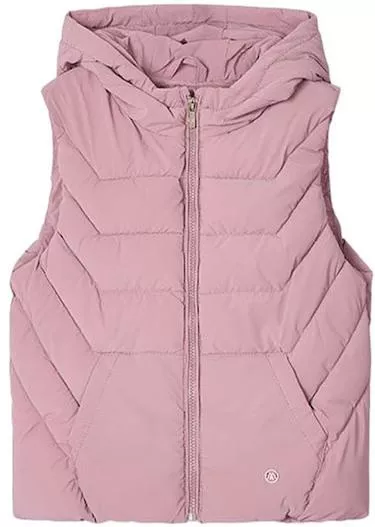 Mayoral Παιδικό Casual Μπουφάν Αμάνικο Ροζ