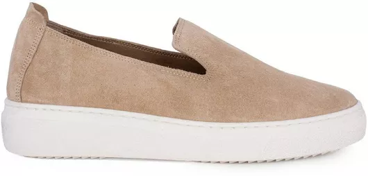 Komis & Komis Δερμάτινα Γυναικεία Loafers Καφέ