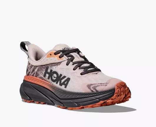 Hoka Challenger Atr 7 Γυναικεία Αθλητικά Παπούτσια Trail Running Αδιάβροχα με Μεμβράνη Gore-Tex Cosmic Pearl / Galaxy