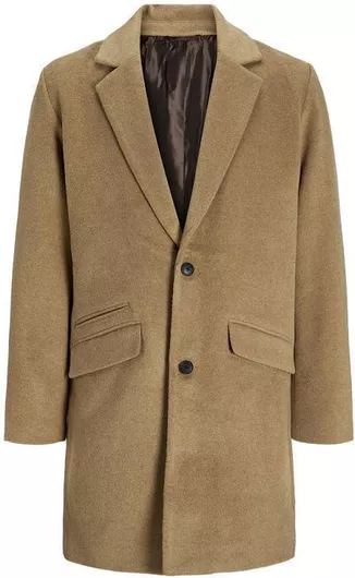 Jack & Jones Ανδρικό Παλτό Χακί