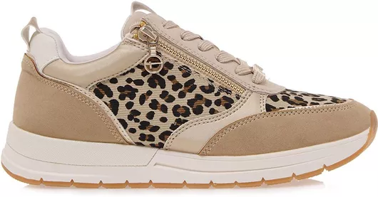 Tamaris 23732-41-471 Ανατομικά Ivory / Leopard