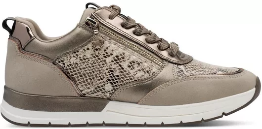 Γυναικεία Sneakers Taupe / Snake