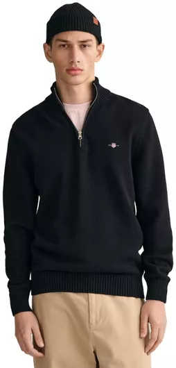 Gant Μαύρο Μακρυμάνικο Πουλόβερ