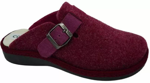 Comfy Anatomic Ανατομικές Γυναικείες Παντόφλες Μπορντό