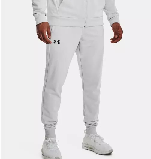 Under Armour Παντελόνι Φόρμας Γυαλιστερό με Λάστιχο Γκρι