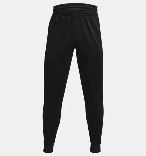 Under Armour Παντελόνι Φόρμας Γυαλιστερό με Λάστιχο Μαύρο