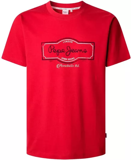 Pepe Jeans T-shirt Κόκκινο
