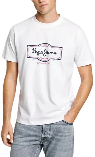 Pepe Jeans Μπλούζα Ασπρο