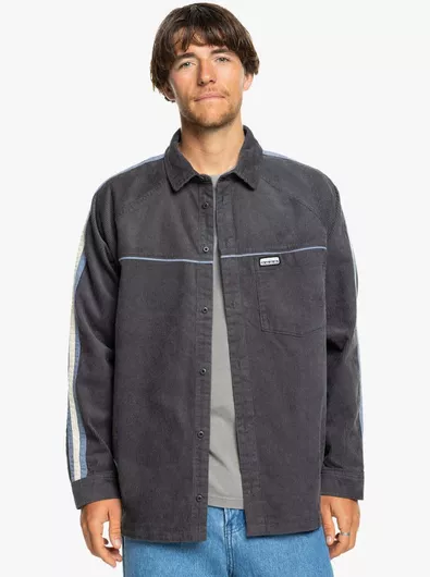 Quiksilver Μακρυμάνικo Κοτλέ Πουκάμισο Tarmac
