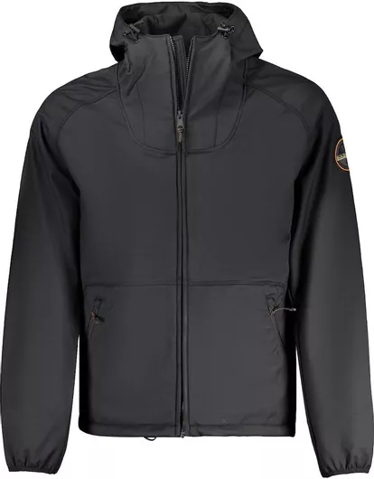 Napapijri Φούτερ με Κουκούλα Black