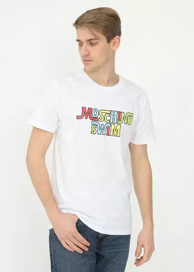 Moschino Μπλούζα Κοντομάνικη Λευκό