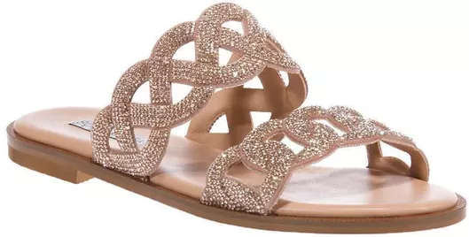 Sofia Manta Sm899 Peach Σανδαλια Strass