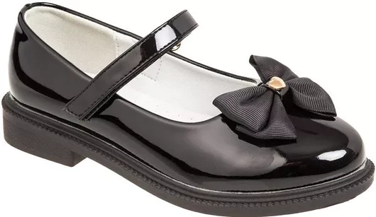 Adam's Shoes Παιδικές Μπαλαρίνες με Σκρατς Μαύρο