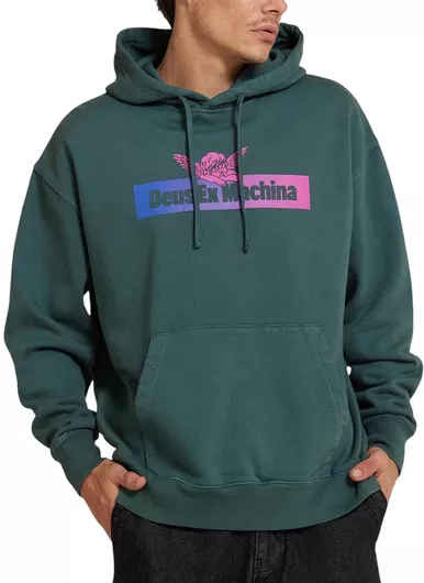 Deus Ex Machina Φούτερ με Κουκούλα Fbi Green