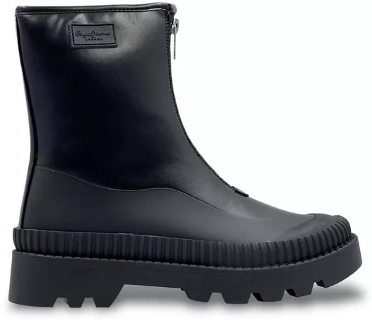 Pepe Jeans Γυναικεία Μποτάκια Μαύρο