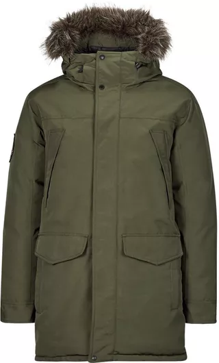 Superdry Everest Χειμωνιάτικο Μπουφάν Παρκά Χακί