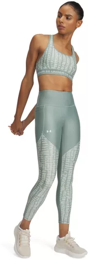 Under Armour Training Γυναικείο Cropped Κολάν Πράσινο