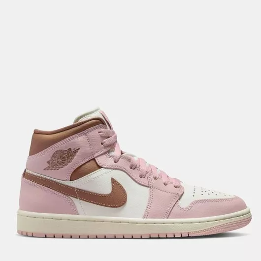 Jordan Air Jordan 1 Γυναικεία Μποτάκια Ροζ