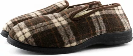 Love4shoes Κλειστές Χειμερινές Ανδρικές Παντόφλες με Σχέδια