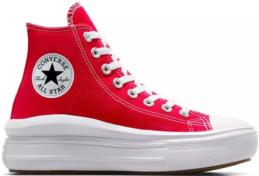 Converse Chuck Taylor All Star Move Μποτάκια Red / White / Gum