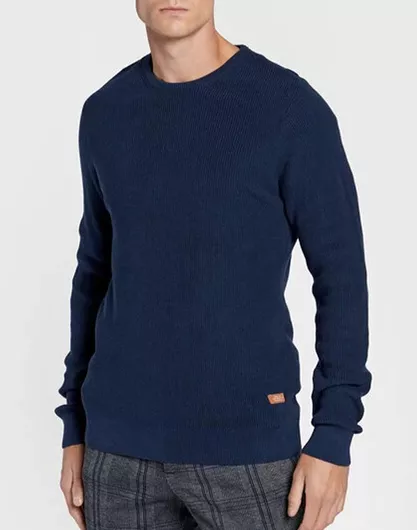 Blend Μπλούζα Μακρυμάνικη Blue