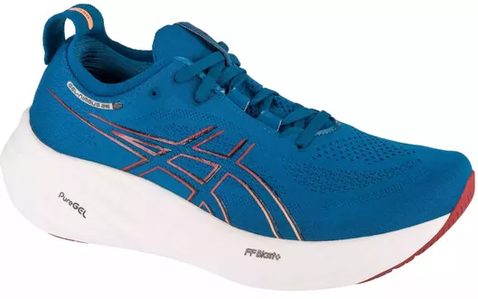 ASICS Gel-Nimbus 26 Ανδρικά Αθλητικά Παπούτσια Running Rich Navy / Faded Orange