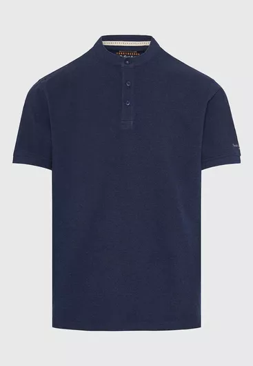 Funky Buddha Μπλούζα Κοντομάνικη Μελανζέ Navy Μπλε