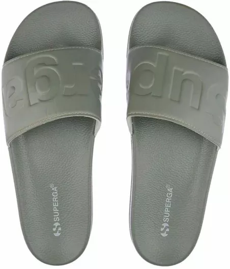 Superga Ανδρικά Slides Πράσινο