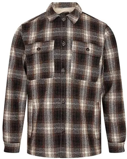 Anerkjendt Aklion Heavy Overshirt Μακρυμάνικo Πουκάμισο Καρό Πολύχρωμο