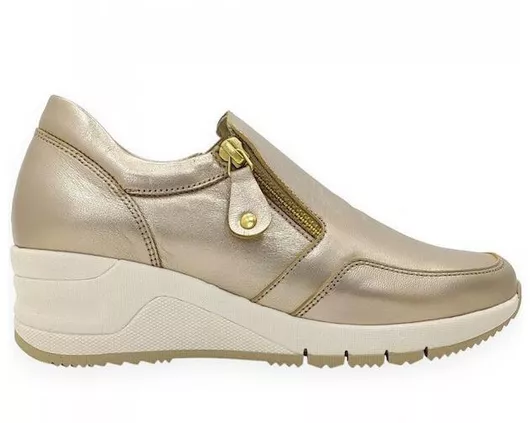 Ragazza Γυναικεία Ανατομικά Sneakers Πλατίνα