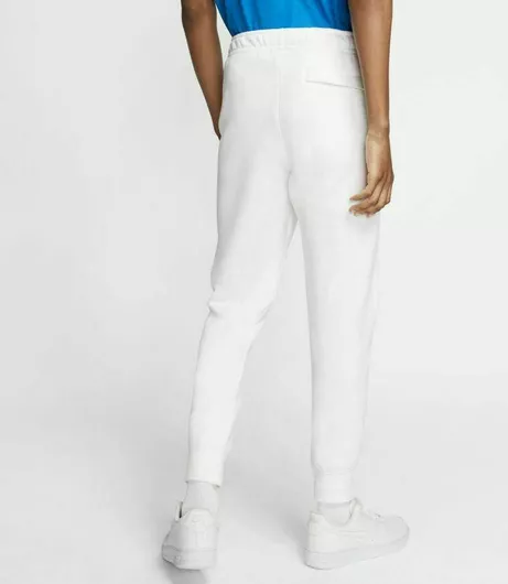 Nike Sportswear Παντελόνι Φόρμας με Λάστιχο Λευκό