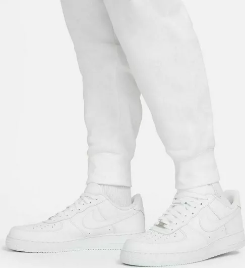 Nike Sportswear Παντελόνι Φόρμας με Λάστιχο Λευκό