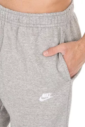 Nike Sportswear Παντελόνι Φόρμας με Λάστιχο Γκρι
